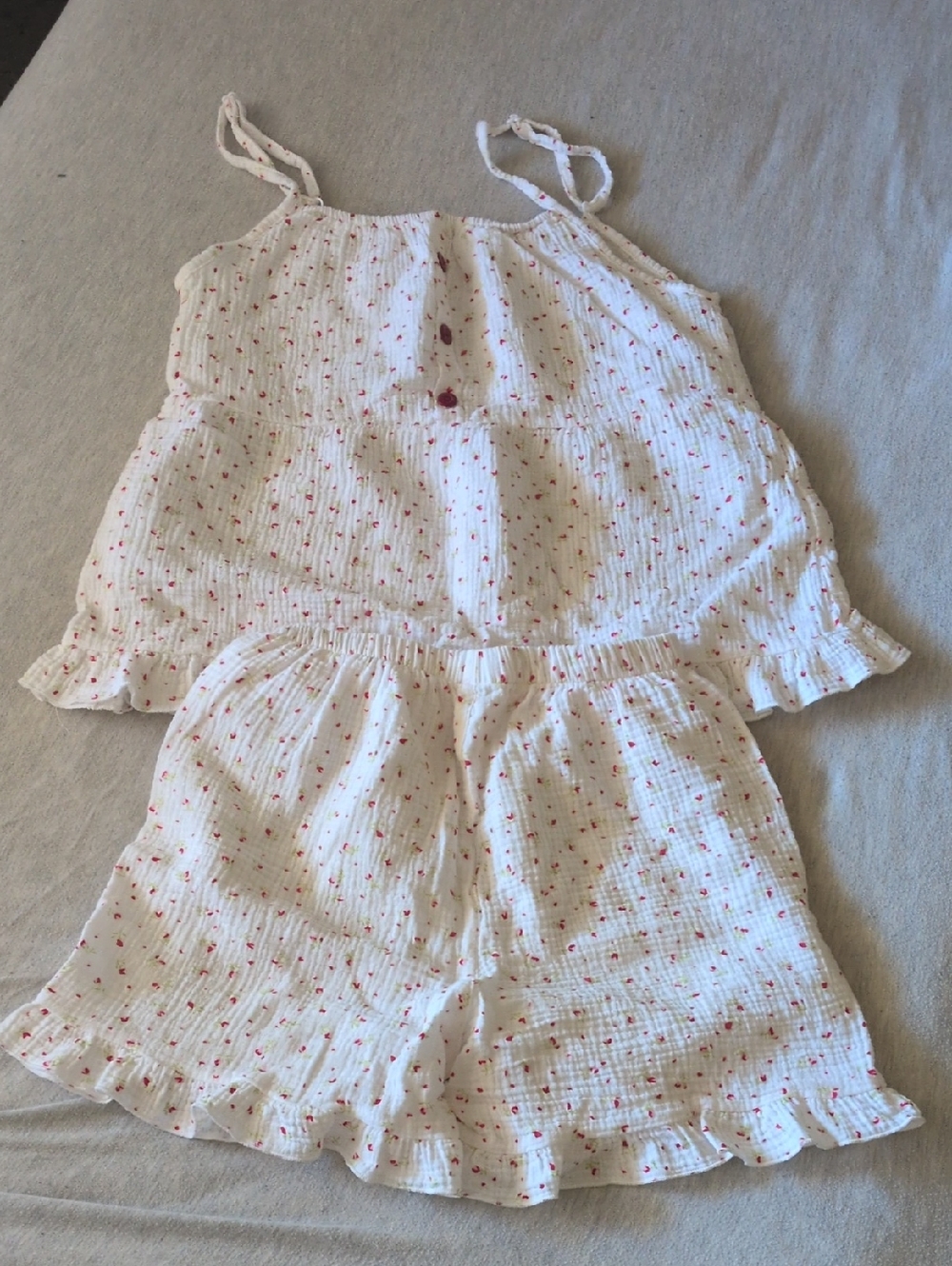 Cute Sleep Set Gauze Cotton